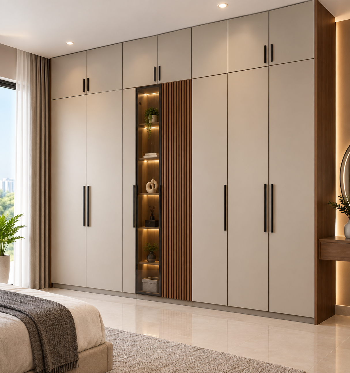Full Height Wardrobe Design