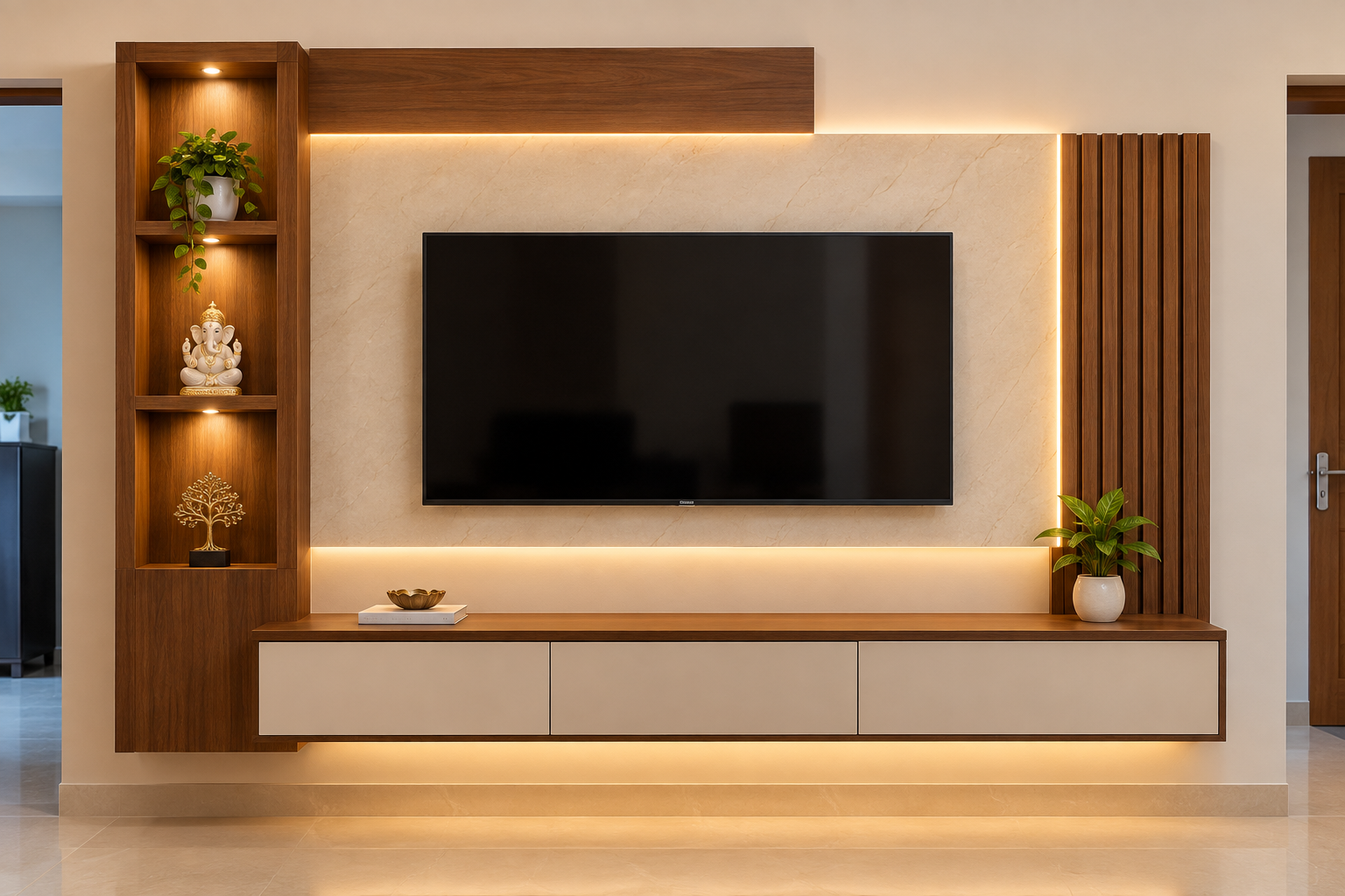Wall-Mounted TV Unit