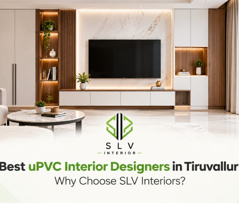 Best uPVC Interior Designers in Tiruvallur: Why Choose SLV Interiors?