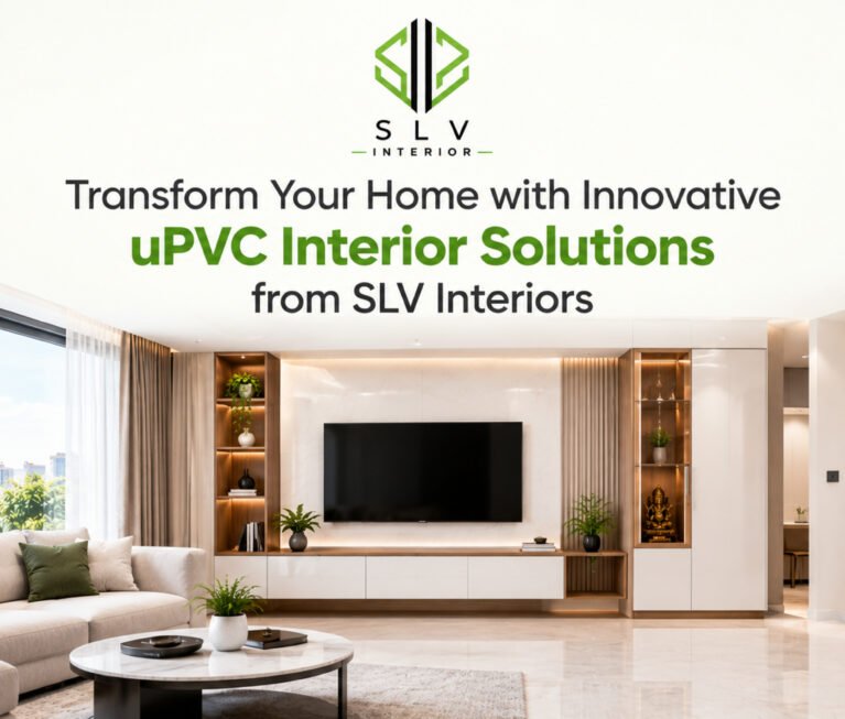 Transform Your Home with Innovative uPVC Interior Solutions from SLV Interiors